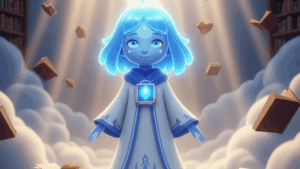 天上の案内人Aoiの映像旅路|AIが描く幻想と創造の世界